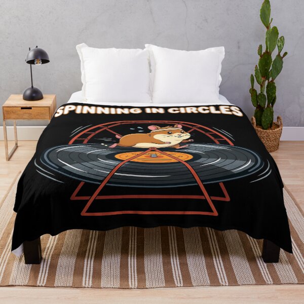 Item preview, Spinning In Circles - Hamster Vinyl Record designed and sold by Zazz Lee.