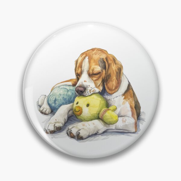 Item preview, Beagle Dog | Cute Puppy Aesthetic Art designed and sold by Mandayartstudio.