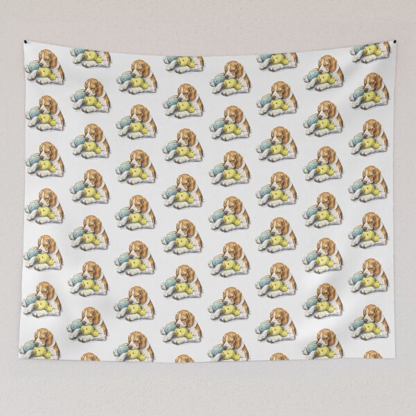 Item preview, Beagle Dog | Cute Puppy Aesthetic Art designed and sold by Mandayartstudio.