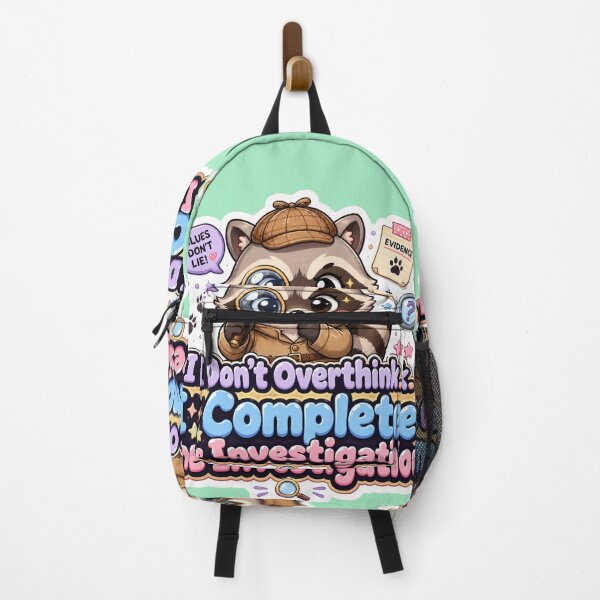 Item preview, I don't overthink. I complete the investigation. designed and sold by amyness.
