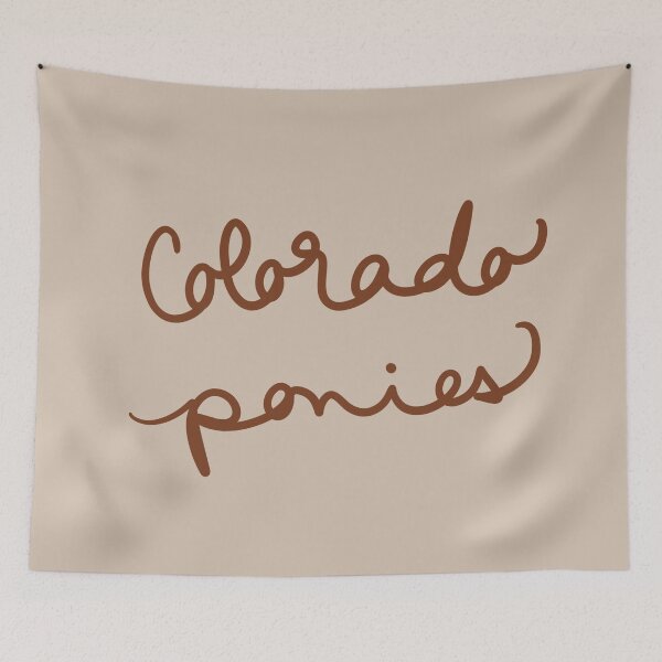 Item preview, Ponis de Colorado designed and sold by abeink.