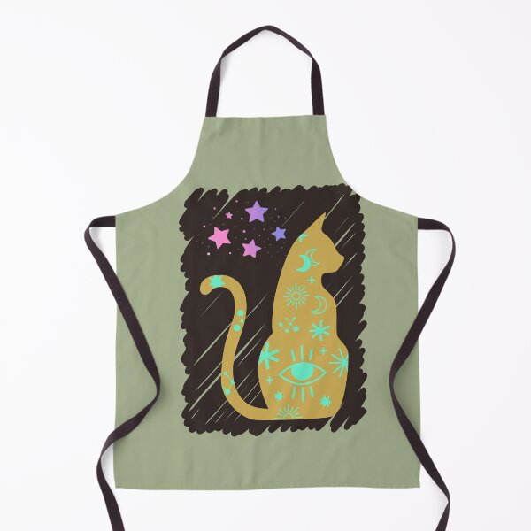 Item preview, Cosmic Mystic Cat – Celestial Intuition & Moon Magic designed and sold by OlgaLuna_design.