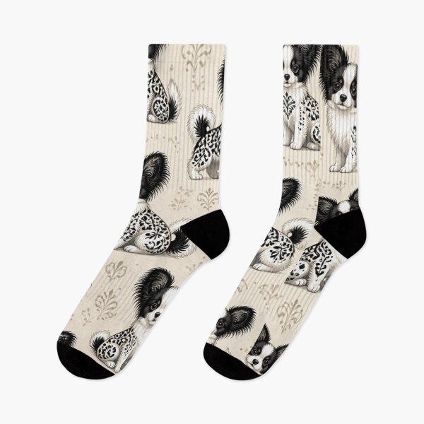 Item preview, Papillon Puppies Pattern designed and sold by Wags & Tails.