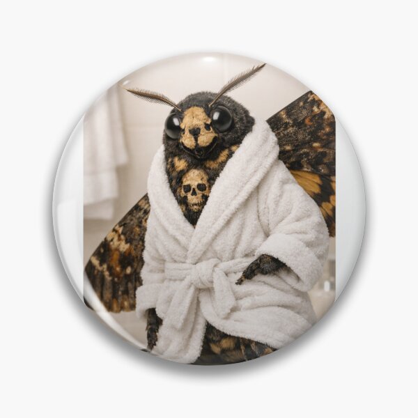 Item preview, Cozy Bathrobe Death's-head Hawk Moth designed and sold by Sillytoe.