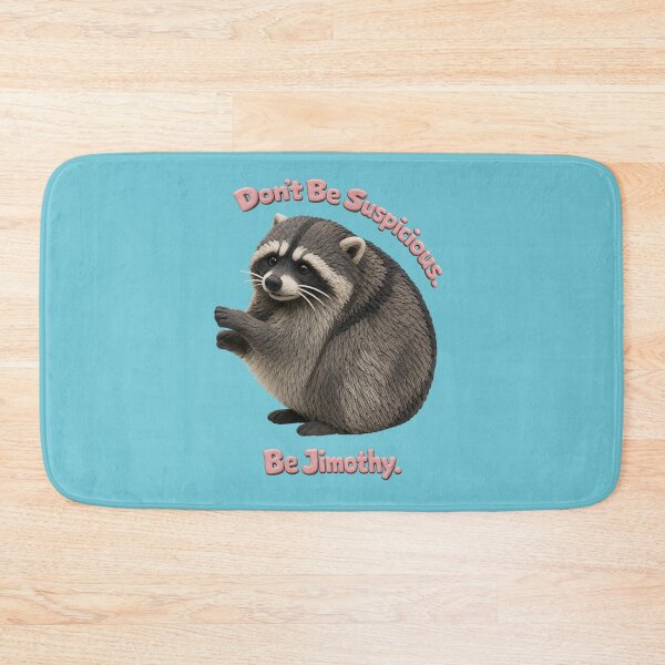 Item preview, Don't Be Suspicious Be Jimothy Funny Raccoon | Viral Meme designed and sold by merchxwear.