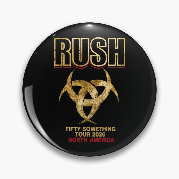 Item preview, Rush's The Fifty Something Tour 2026 North America designed and sold by RiedelOtano.