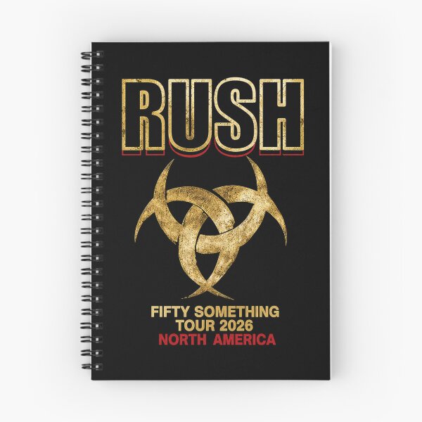 Item preview, Rush's The Fifty Something Tour 2026 North America designed and sold by RiedelOtano.