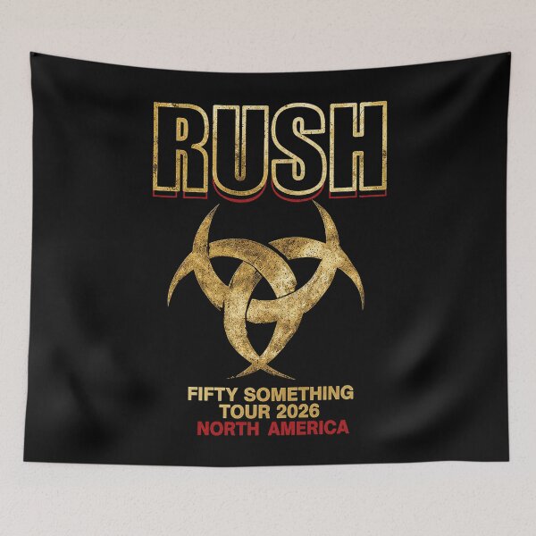 Item preview, Rush's The Fifty Something Tour 2026 North America designed and sold by RiedelOtano.