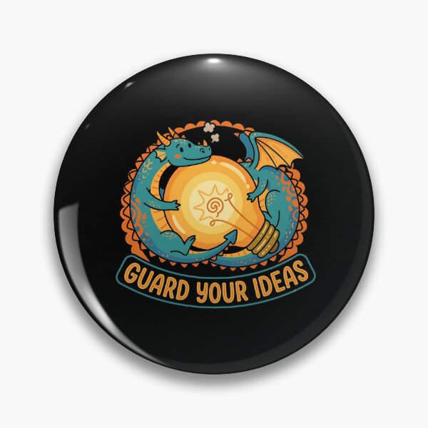 Item preview, Guard Your Ideas Dragon designed and sold by Zazz Lee.