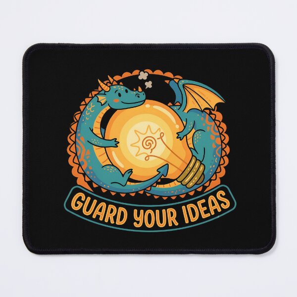 Item preview, Guard Your Ideas Dragon designed and sold by Zazz Lee.