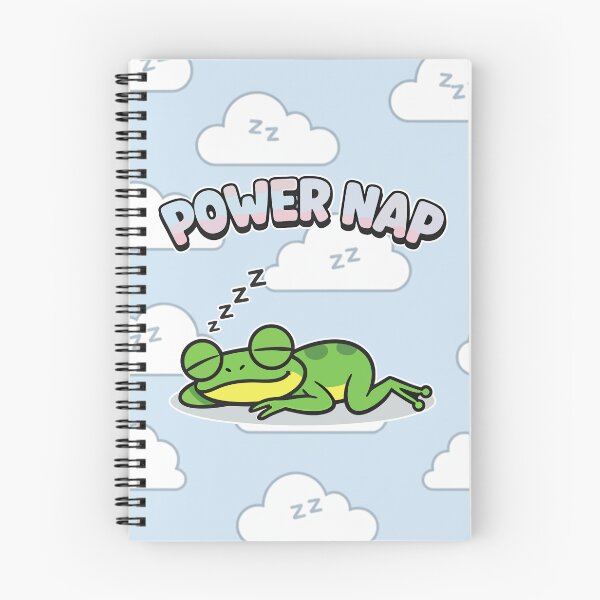 Item preview, Power Nap Sleeping Frog Cartoon designed and sold by Taridesign.