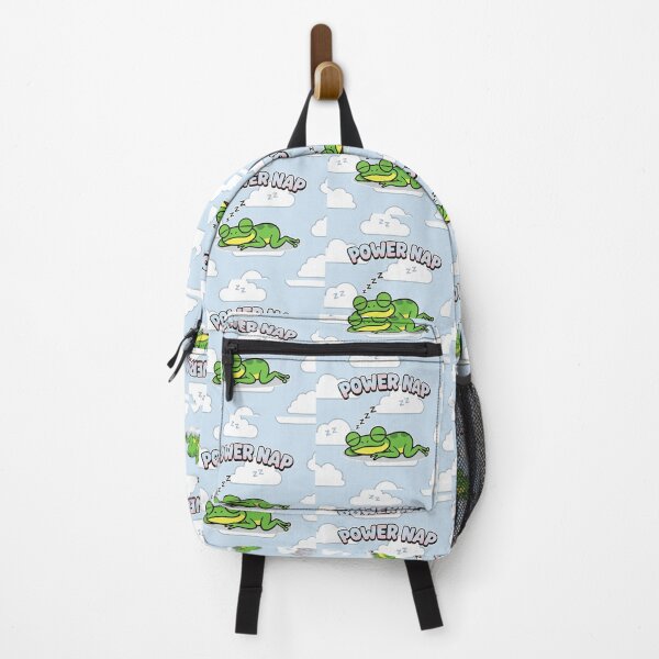 Item preview, Power Nap Sleeping Frog Cartoon designed and sold by Taridesign.