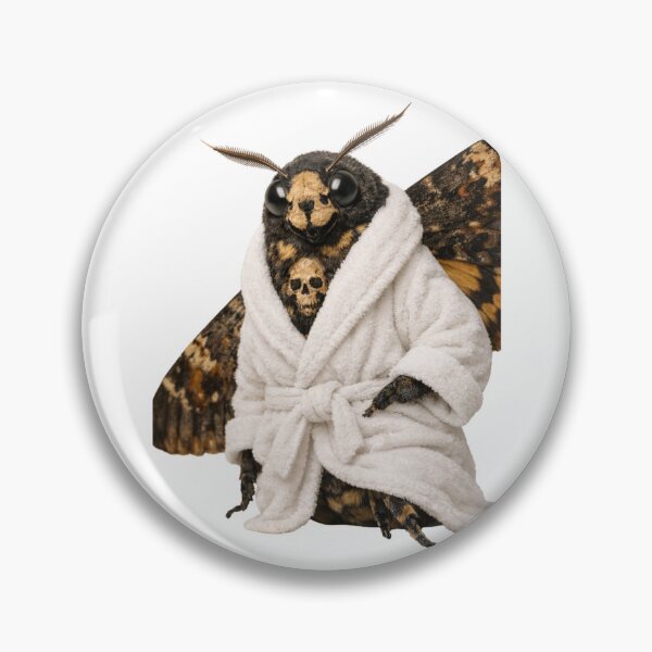 Item preview, Relaxing Bathrobe Death's-head Hawk Moth designed and sold by Sillytoe.