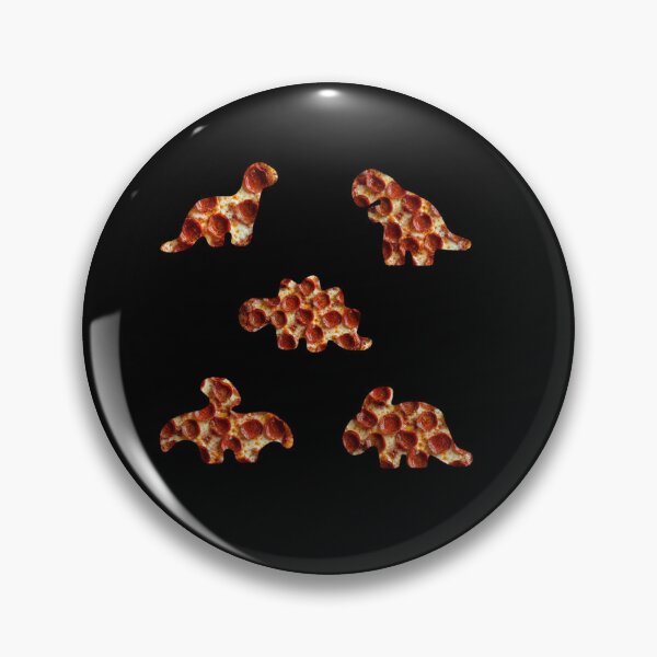 Item preview, pizza de pepperoni dinosaurios designed and sold by Meowmeow996.