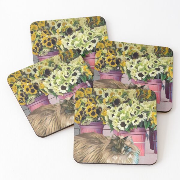 Item preview, Posing with Sunflowers  designed and sold by oh-bi-me.