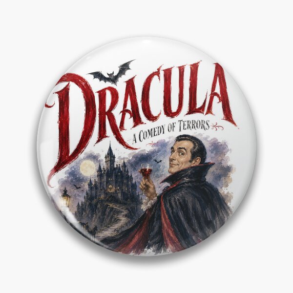 Item preview, Dracula: A Comedy of Terrors designed and sold by Lyric Vault - Rock on.