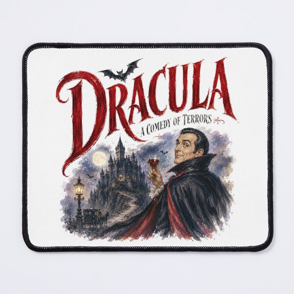 Item preview, Dracula: A Comedy of Terrors designed and sold by Lyric Vault - Rock on.