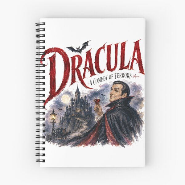 Item preview, Dracula: A Comedy of Terrors designed and sold by Lyric Vault - Rock on.