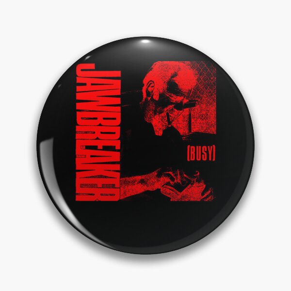 Item preview, Jawbreaker Busy Red Grunge Portrait designed and sold by Faredesign.