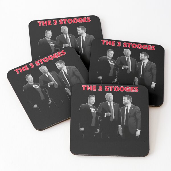 Item preview, Political Satire Trio Figures Monochromatic designed and sold by inaridesign19.