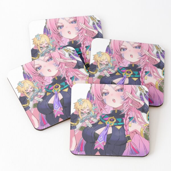Item preview, Citlali and Lumine Holding Doll Genshin Impact designed and sold by KomiArts.