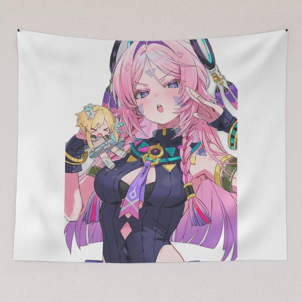 Item preview, Citlali and Lumine Holding Doll Genshin Impact designed and sold by KomiArts.