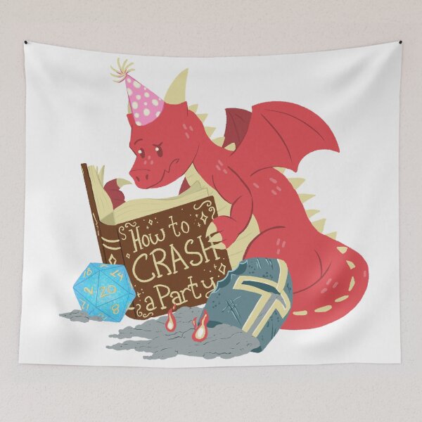 Item preview, How to Crash a D&D Party designed and sold by ohdormouse.