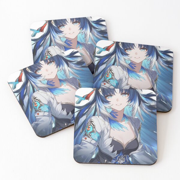 Item preview, Yangyang Xuanling Blue White Hair Wuthering Waves designed and sold by KomiArts.
