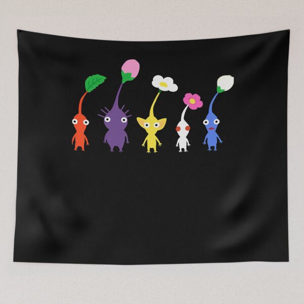 Item preview, Cute Pikmin Video Game Pattern designed and sold by RiedelOtano.