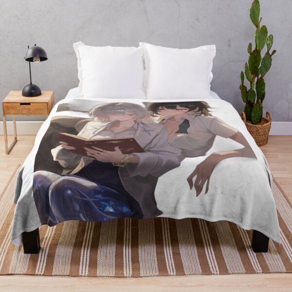Item preview, Mornye and Rover Embracing, Reading Wuthering Waves designed and sold by KomiArts.