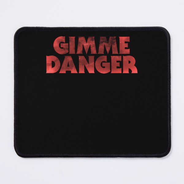 Item preview, Gimme Danger Red Grunge Text Typography designed and sold by inaridesign19.