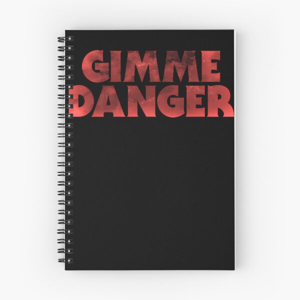 Item preview, Gimme Danger Red Grunge Text Typography designed and sold by inaridesign19.