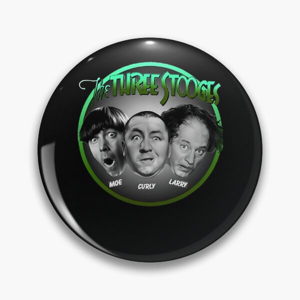 Item preview, Three Stooges Green Circle Trio Portrait designed and sold by inaridesign19.