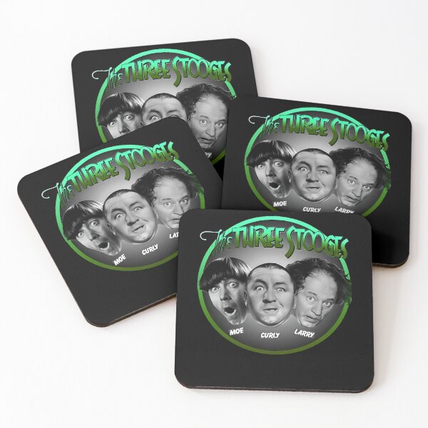 Item preview, Three Stooges Green Circle Trio Portrait designed and sold by inaridesign19.