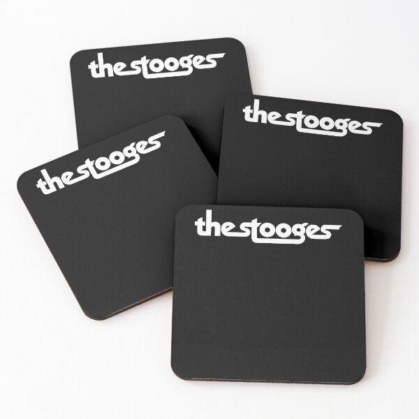 Item preview, The Stooges White Rounded Typography Wordmark designed and sold by inaridesign19.