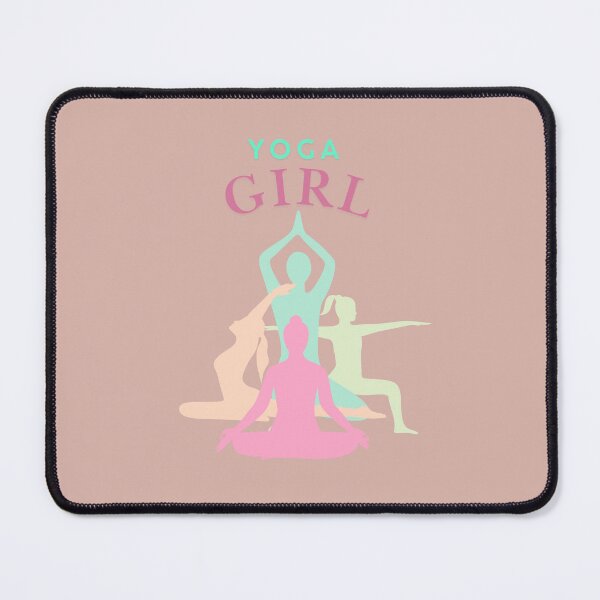 Item preview, Yoga Girl | Colorful Yoga Pose Illustration | Mindfulness & Wellness Gift designed and sold by OlgaLuna_design.