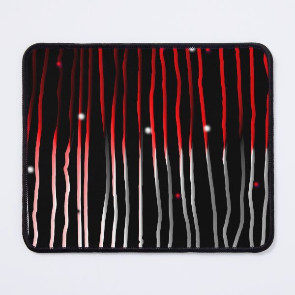 Item preview, Black, White and Red Vertical Stripe Organic Pattern | Dark Minimal Alt Aesthetic | Dark Feminine Y2K Aesthetic designed and sold by dfly-creations.