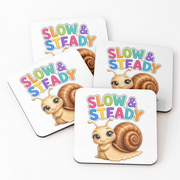 Item preview, Cute Snail Slow and Steady Inspirational Garden Illustration designed and sold by RoPrincess.