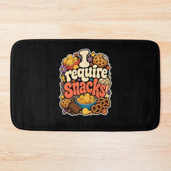 Item preview, I Require Snacks! Retro Foodie Munchies Craving designed and sold by snowry.