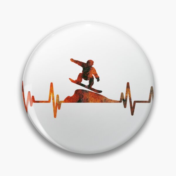 Item preview, Heartbeat Snowboarding  designed and sold by Tonysmint.