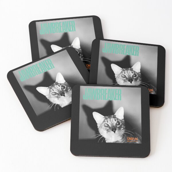 Item preview, Cat Shadow And Mint Green Typography designed and sold by EnesArabaci.