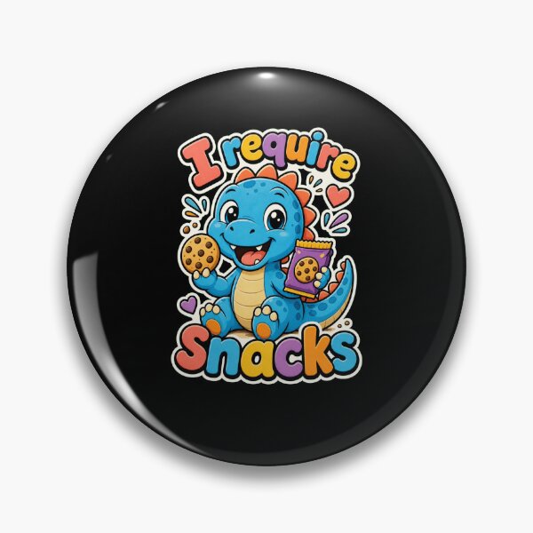Item preview, I Require Snacks Cute Dinosaur Cookie Lover designed and sold by snowry.