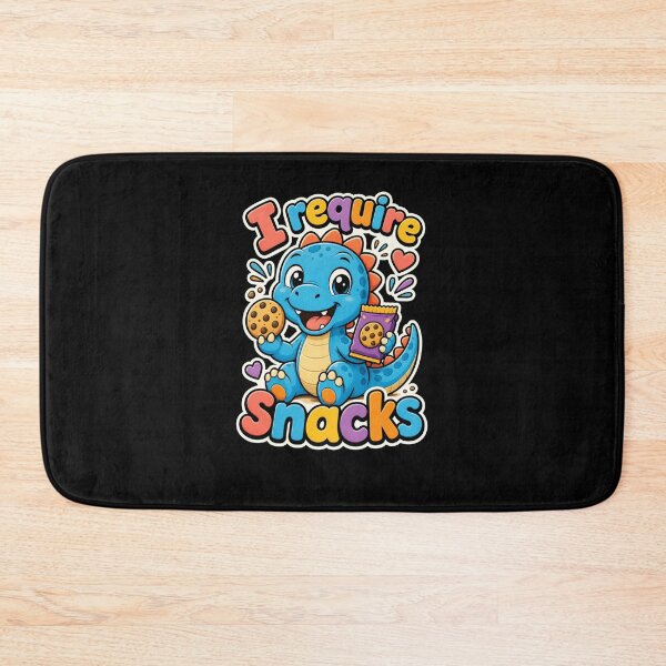 Item preview, I Require Snacks Cute Dinosaur Cookie Lover designed and sold by snowry.