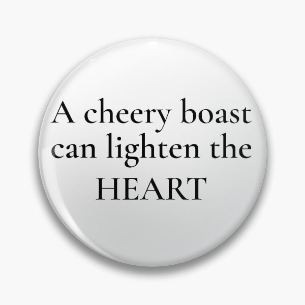 Item preview, Cheery Boast designed and sold by The WordCatcher Street.