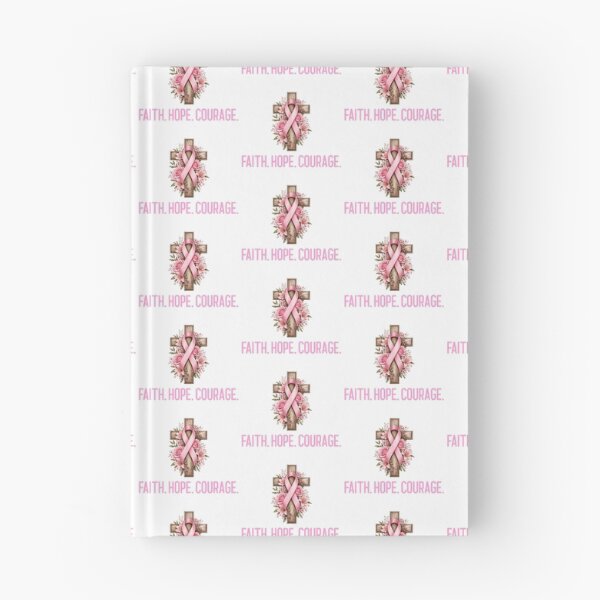 Item preview, Breast Cancer Awareness - Faith. Hope. Courage. designed and sold by Giddy Bear Gifts.
