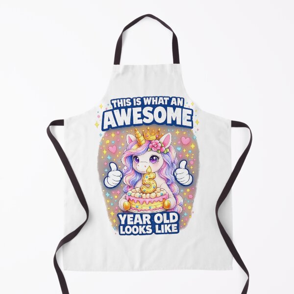 Item preview, Cute Birthday Girl Unicorn 5 Year Old Looks Like designed and sold by QuiteOrbit.