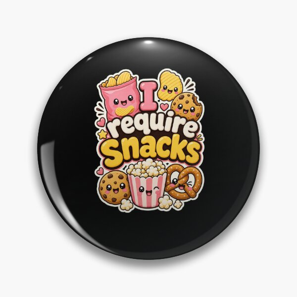 Item preview, I Require Snacks Kawaii Food Lover designed and sold by snowry.