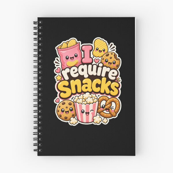 Item preview, I Require Snacks Kawaii Food Lover designed and sold by snowry.
