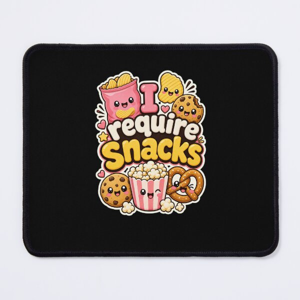Item preview, I Require Snacks Kawaii Food Lover designed and sold by snowry.