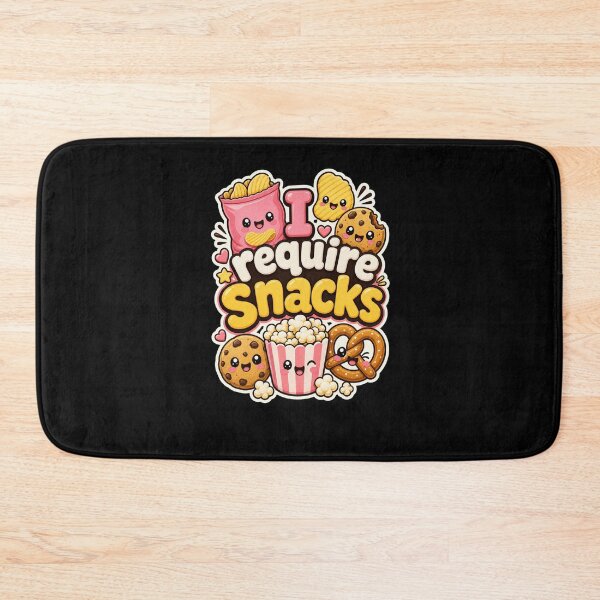 Item preview, I Require Snacks Kawaii Food Lover designed and sold by snowry.